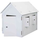 Maisonnette de jeu xxl - joypac - kreul - carton ondulé - montage facile - extérieur enfant Maisonnette de jeu xxl - joypac - kreul - carton ondulé - montage facile - extérieur enfant