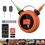 Majordhome pic&cook : thermomtre de cuisson bluetooth avec sonde et application smartphone pour barbecue ...