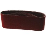 Bande abrasive - makita - 100 mm x 610 mm - grain 60 - lot de 5 - compatible ponceuse 9401 - 9404
