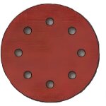 Disque abrasif - makita - 125 mm - grain 40 - lot de 10 - 8 trous daspiration