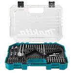 Ensemble forets et embouts (75 pcs) - makita - e - 15126 - tige 1 / 4 hex 65mm - bo�tier plastique transparent ...