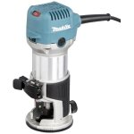 Affleureuse d�fonceuse multifonctions - makita - rt0702cx2j - 710 w - lampe led - changement rapide des ...