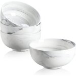 Malacasa lot de 4 bols � c�r�ales bols � soupe bols � petit - d�jeuner bols � riz (18 * 18 * 9cm) - gris ...