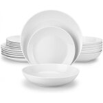 Malacasa vaisselle amelia service complet de table 18 pièces rond premium en porcelaine avec pour 6 personnes ... Malacasa vaisselle amelia service complet de table 18 pièces rond premium en porcelaine avec pour 6 personnes ...