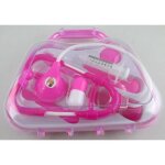 Malette de docteur m�decin avec accessoires pour fille rose