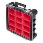 Malette organiseur - ks tools - 850. 0379 - scm � 12 compartiments amovibles - 400 x 390 x 110 mm