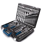 Mallette  outils de 217 pices - scheppach - tb217 - outils en acier chrome vanadium et acier pour outils ...