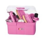 Mallette de pansage enfant tattini - fuchsia - tu Mallette de pansage enfant tattini - fuchsia - tu