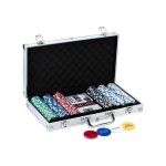 Mallette de poker 300 jetons numérotés 14 gr vegas Mallette de poker 300 jetons numérotés 14 gr vegas