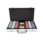 Mallette de poker - texas holdem - 300 jetons - morize - chavet chess
