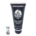 Mans beard - baume apaisant aprs - rasage premium 100 ml actif rparateur aprs rasage soulage et rpare ...