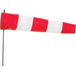 Manche � air a�roport - invento - hq - tourne avec le vent - l 100 cm - rouge et blanc