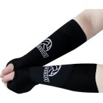 Manchette bras de volley - ball pour femme - manchon de compression bras veilleuse - noir Manchette bras de volley - ball pour femme - manchon de compression bras veilleuse - noir