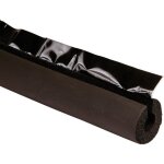 Manchon fendu autocollant - nmc - �paisseur 13 mm - diam�tre 18 mm - noir