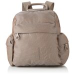 Sac � dos - mandarina duck - md20 - beige / taupe - 100% polyester - 25x27x11 cm
