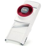 Mandoline 4 en 1 - zyliss - compacte - lames 1 et 3mm - julienne fine et grossire - pratique et scurise ...