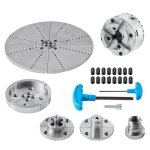 Mandrin tour a bois - vevor - mandrin de tour avec 5 mors kp965 96mm auto - centrage pour meulage fraisage ... Mandrin tour a bois - vevor - mandrin de tour avec 5 mors kp965 96mm auto - centrage pour meulage fraisage ...
