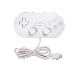 Manette classique pour nintendo wii blanc