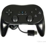 Manette contrôleur classic pro pour nintendo wii wii u - 120 m ? noir Manette contrôleur classic pro pour nintendo wii wii u - 120 m ? noir