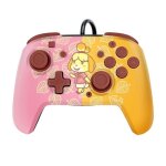 Manette - faceoff - deluxe + - animal crossing - filaire - prise audio 35 mm - programmable