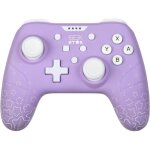 Manette de jeu - geek star - violet - filaire - compatible nintendo switch - cble 3m