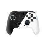 Manette filaire pdp faceoff deluxe noir et blanc pour nintendo switch
