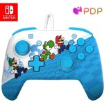 Manette filaire - pdp - super mario rematch - nintendo switch - c�ble 3 m - licence officielle nintendo ...