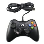 Manette filaire usb manette de jeu compatible pour xbox 360