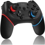 Manette de jeu - folaya - manette switch pro - bluetooth - vibration - ergonomique