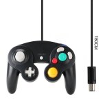 Manette de jeu - nintendo - replacement gamecube controller - filaire - noir - compatible wii