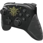 Manette de jeu - nintendo switch - the legend of zelda - sans fil - noir - horipad - autonomie 15 h - ...