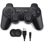 Manette de jeu - ps3 - contrleur ps3 joystick - sans fil - vibration - noir