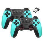 Manette de jeu sans fil - pimpimsky - 2. 4 g - fonction turbo combo - compatible nintendo switch - pc ...