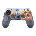Manette de jeu sans fil ps4 - wirlsweal - manette de jeu avec joystick - double vibration - bluetooth ...