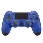 Manette de jeu - riff - dualshock 4 v2 - sans fil - bluetooth - vibration - bleu