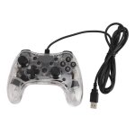 Manette de jeu - surenhap - modle surenhap - filaire - transparent avec led rgb - gyroscope 6 axes