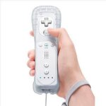Manette de jeu compatible wiimote - blanche