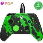 Manette de jeu - xbox - rematch glow advanced - filaire - jolt green - pdp