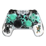 Manette de jeu - xbox series xs xbox one et pc - minecraft : diamond - sans fil - pdp - transparent