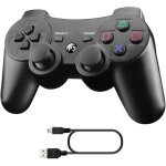 Manette ps3 manette sans fil pour playstation3 bluetooth manette de jeu pour ps3 avec double vibration ... Manette ps3 manette sans fil pour playstation3 bluetooth manette de jeu pour ps3 avec double vibration ...