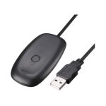 Manette sans fil - iegeek - adaptateur pour xbox 360 - compatible pc - jusqu� 4 contr�leurs - usb