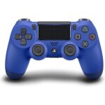 Manette de jeu - sony - dual shock v2 - bleu - sans fil - compatible ps4