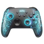 Manette switch 1&2 - pc patronus harry sans fil rgb