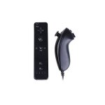 Manette wiimote - nunchunk - noir compatible wii Manette wiimote - nunchunk - noir compatible wii