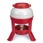 Mangeoire sur pieds 20 litres multicolore
