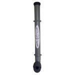 Mangeoire pour volailles et gibiers en plastique tube gris 7kg prima 2 - evena