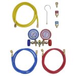 Vidaxl ensemble de manomètre à 2 voies pour climatiseur Vidaxl ensemble de manomètre à 2 voies pour climatiseur