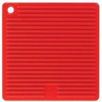 Manique - mastrad - carre - en silicone - 18x18cm - rouge