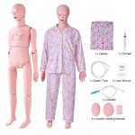 Mannequin de soins infirmiers - vevor - femme pour formation m�dicale h�pital �cole 153cm - mat�riel ...