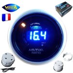 Manom�tre vega� richesse air - essence afr num�rique et leds 52 mm marque fran�aise